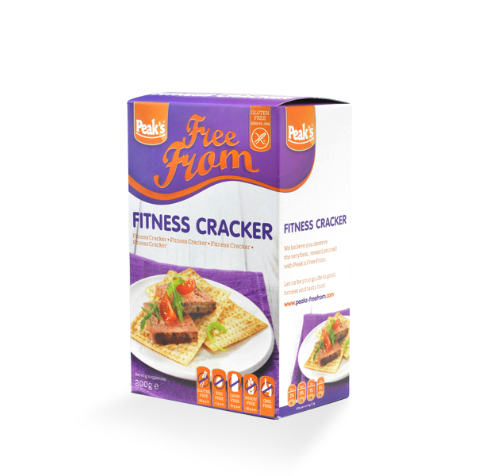 PEAKS FITNESS CRACKERS 200G