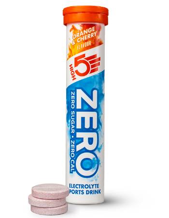 HIGH 5 ZERO ELECTROLYTE SPORTS DRINK ORANGE & CHERRY 20 TABLETS