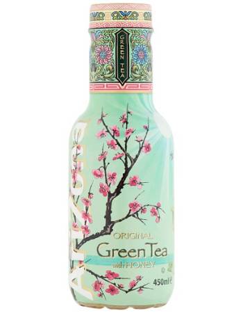 ARIZONA GREEN TEA WITH HONEY 450ML