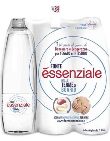 FONTE ESSENZIALE MINERAL WATER 1L (1 BOTTLE)