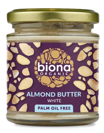 BIONA WHITE ALMOND BUTTER 170G