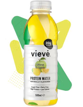 VIEVE CITRUS APPLE  PROTEIN WATER 500ML