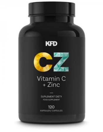 KFD VIT C + ZINC 120 CAPSULES