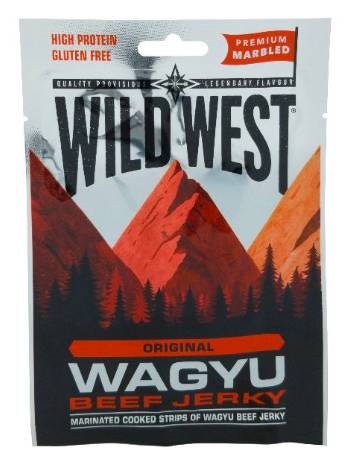 WILD WEST WAGYU BEEF JERKY ORIGINAL 25G