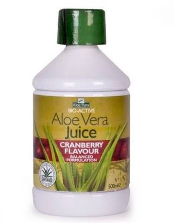 ALOE PURA ALOE VERA JUICE CRANBERRY 500ML