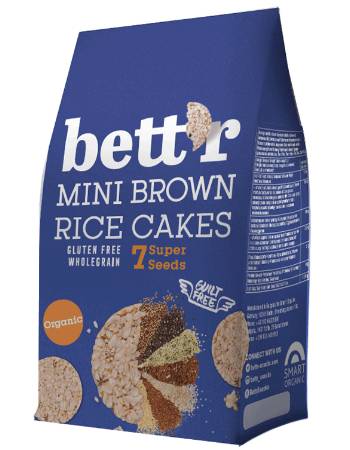 BETT'R RICE CAKE 7 SEEDS 50G