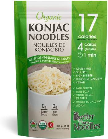 BETTER THAN FOODS NOODLES 385G