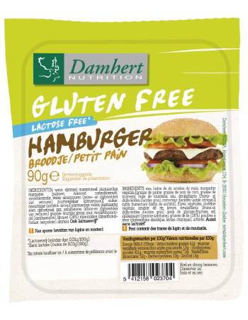 DAMHERT HAMBURGER BUN 90G