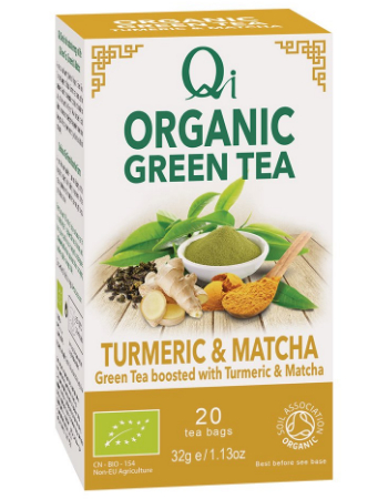 QI GREEN TEA PLUS (25 BAGS)