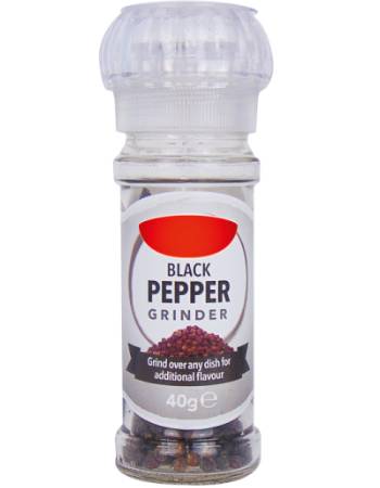 GOURMET KITCHEN BLACK PEPPER GRINDER 40G