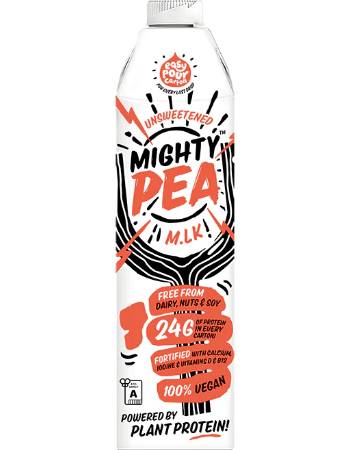MIGHTY PEA UNSWEETENED M.LK 1L