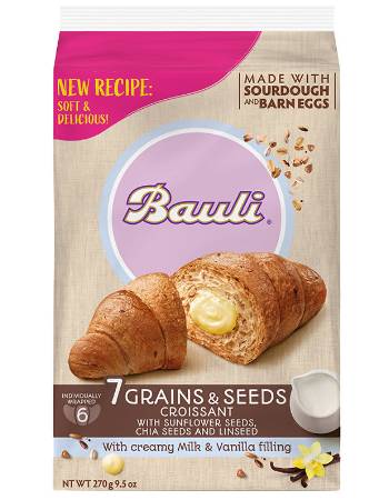 BAULI 7 GRAINS AND SEEDS CROSSIANT 270G