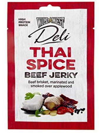 WILD WEST DELI THAI SPICE JERKY 25G