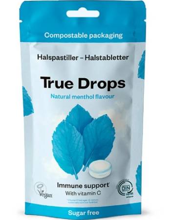 TRUE DROPS NATURAL MENTHOL FLAVOUR 70G