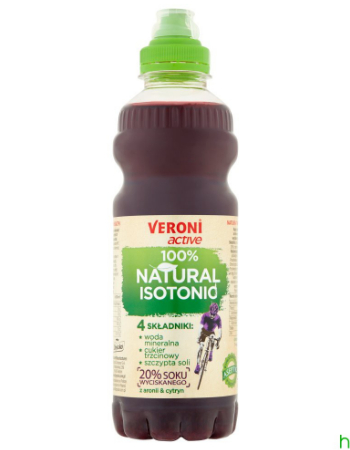 VERONI ACTIVE 100% NATURAL ISOTONIC BERRIES 700ML