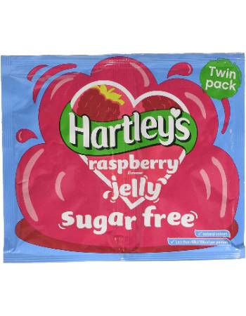 HARTLEYS SUGAR FREE RASPBERRY JELLY 23G