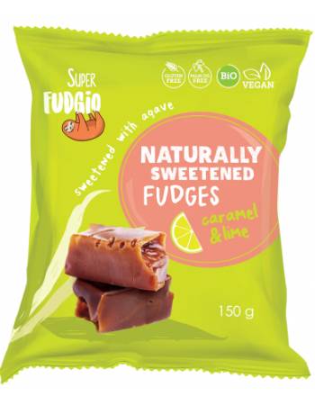 SUPER FUDGIO CARAMEL & LIME FUDGE 150G