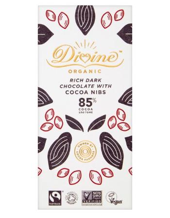 DIVINE RICH DARK CHOC WITH COCOA NIBS