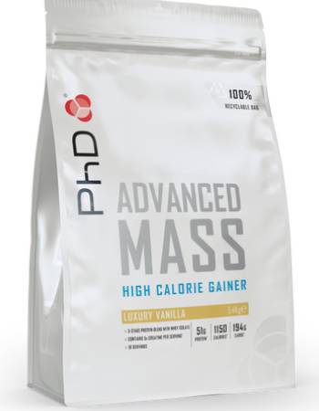 PHD ADVANCED MASS LUXURY VANILLA 5.4KG