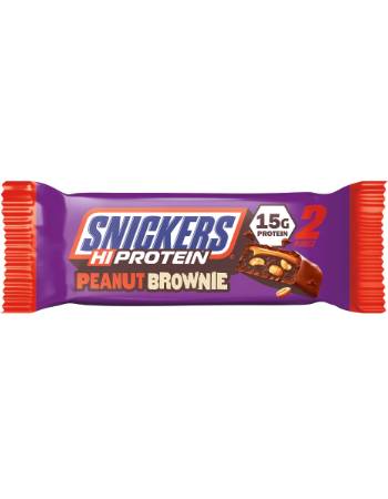 SNICKERS HI PROTEIN BAR PEANUT BROWNIE 50G