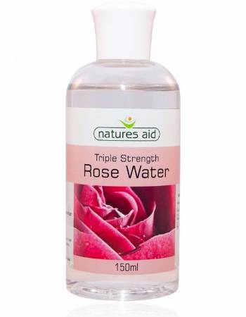 NATURE'S AID TRIPLE STRENGTH ROSE WATER 150ML