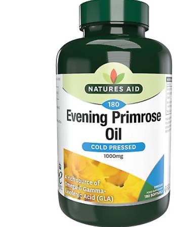 NATURES AID EVENING PRIMROSE OIL 180 CAPSULES