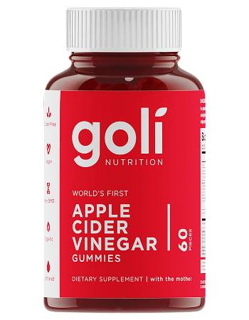 GOLI APPLE CIDER VINEGAR - 60 GUMMIES