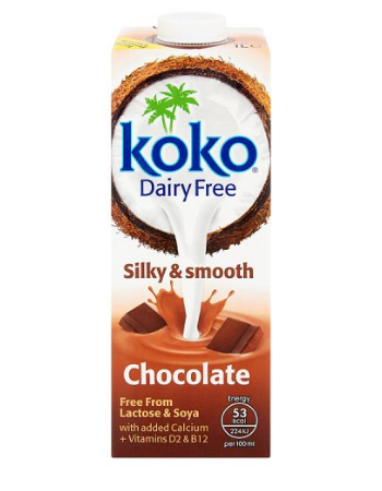 KOKO CHOCOLATE PLUS CALCIUM MILK 1L