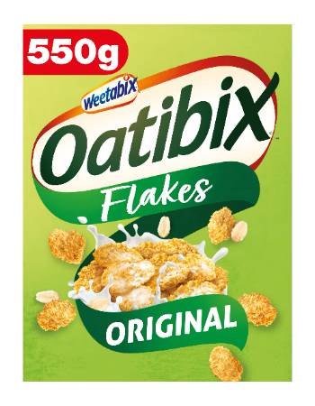 WEETABIX OATIBIX FLAKES 550G 50% OFF