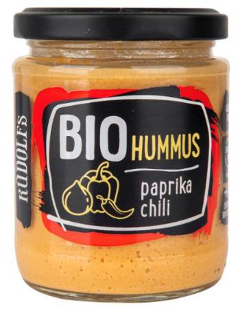 RUDOLFS HUMMUS PAPRIKA CHILLI 230G