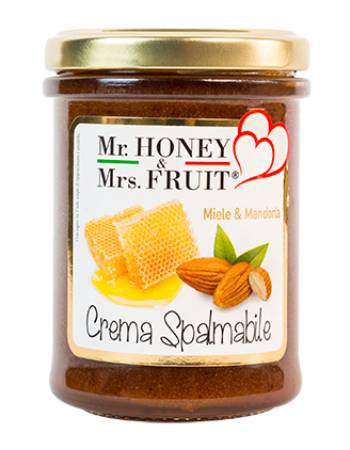 MR HONEY AND MRS FRUIT ALMOND SPREAD 200G