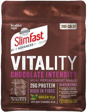 SLIMFAST VITALITY CHOCOLATE MEAL REPLACEMENT 440G